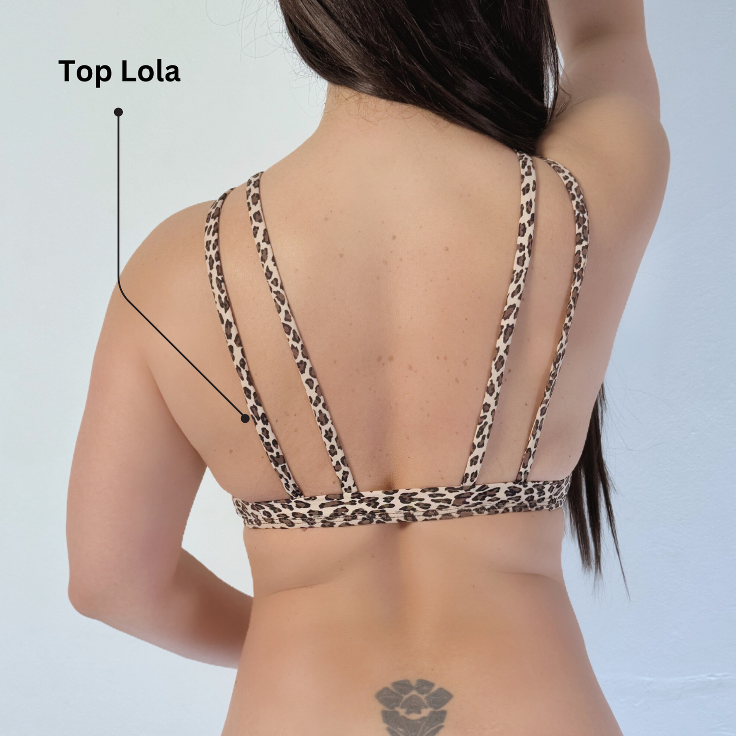 Leggings Scrunch + Top of choice (Leopard)