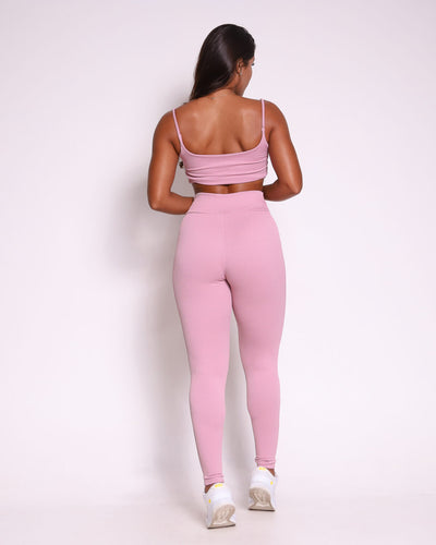 Leggings + Top Alaba (Blush Pink)