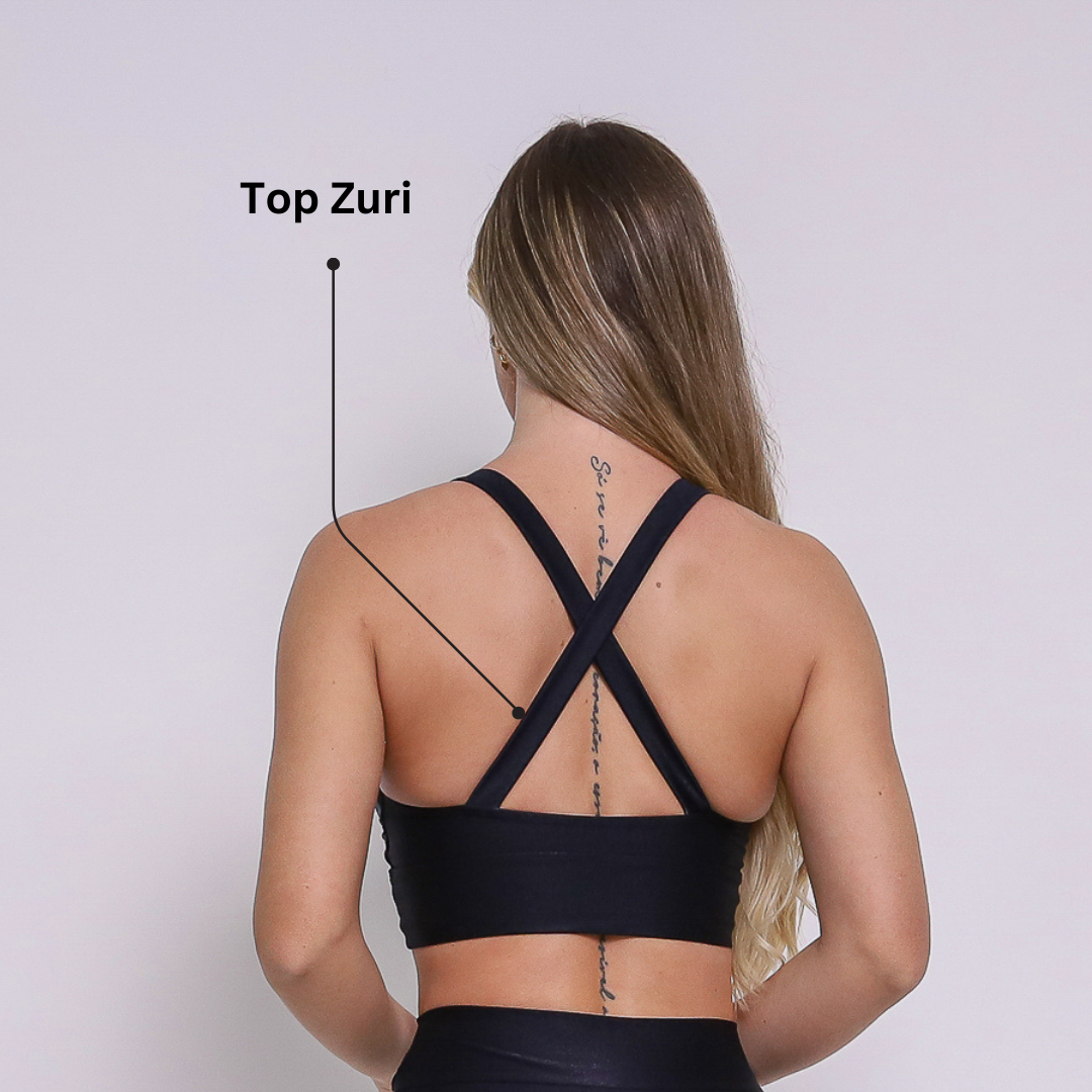 Leggings V-Waist + Top of choice (Black)