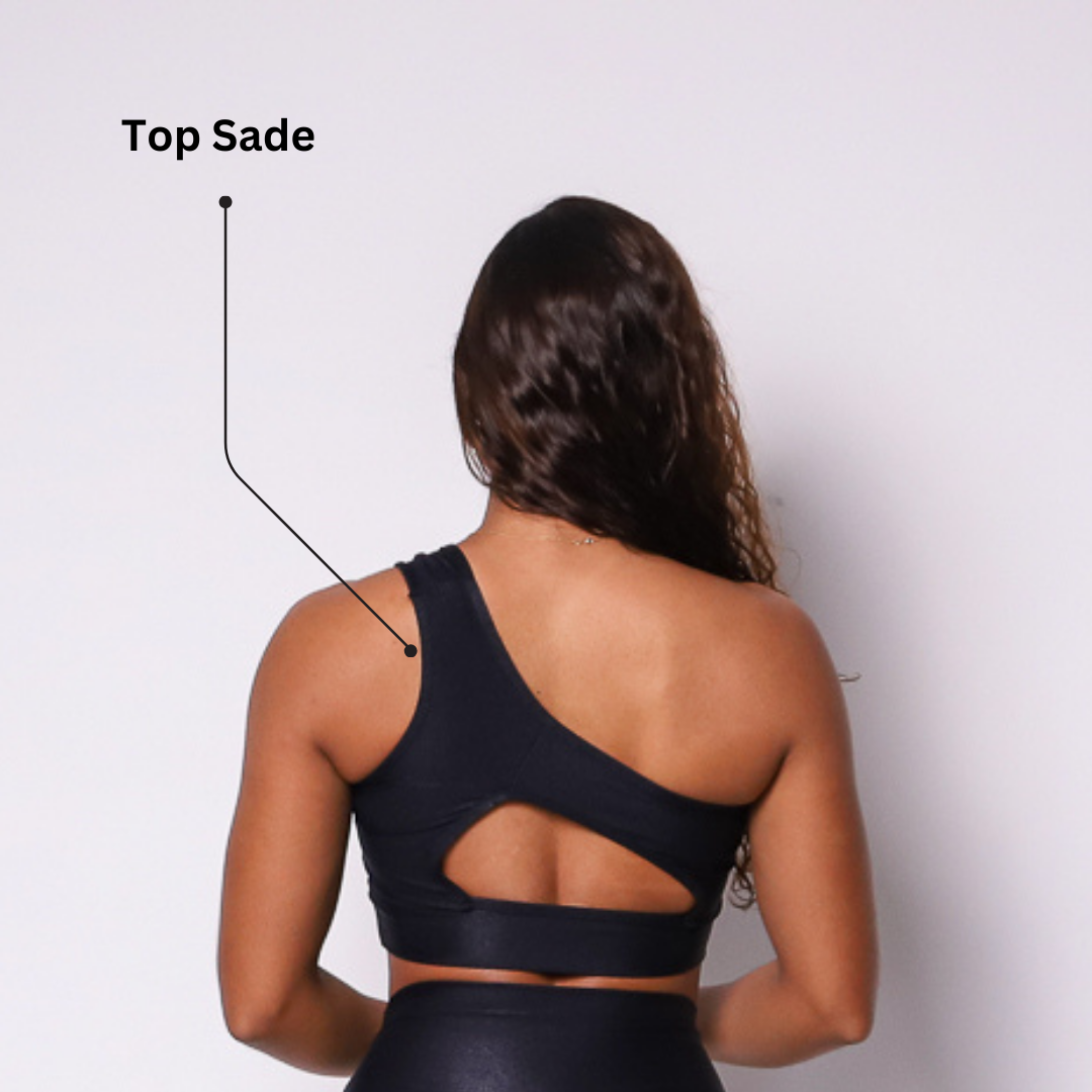 Leggings V-Waist + Top of choice (Black)