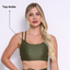 Leggings V-Waist + Top of choice (Seaweed Green)
