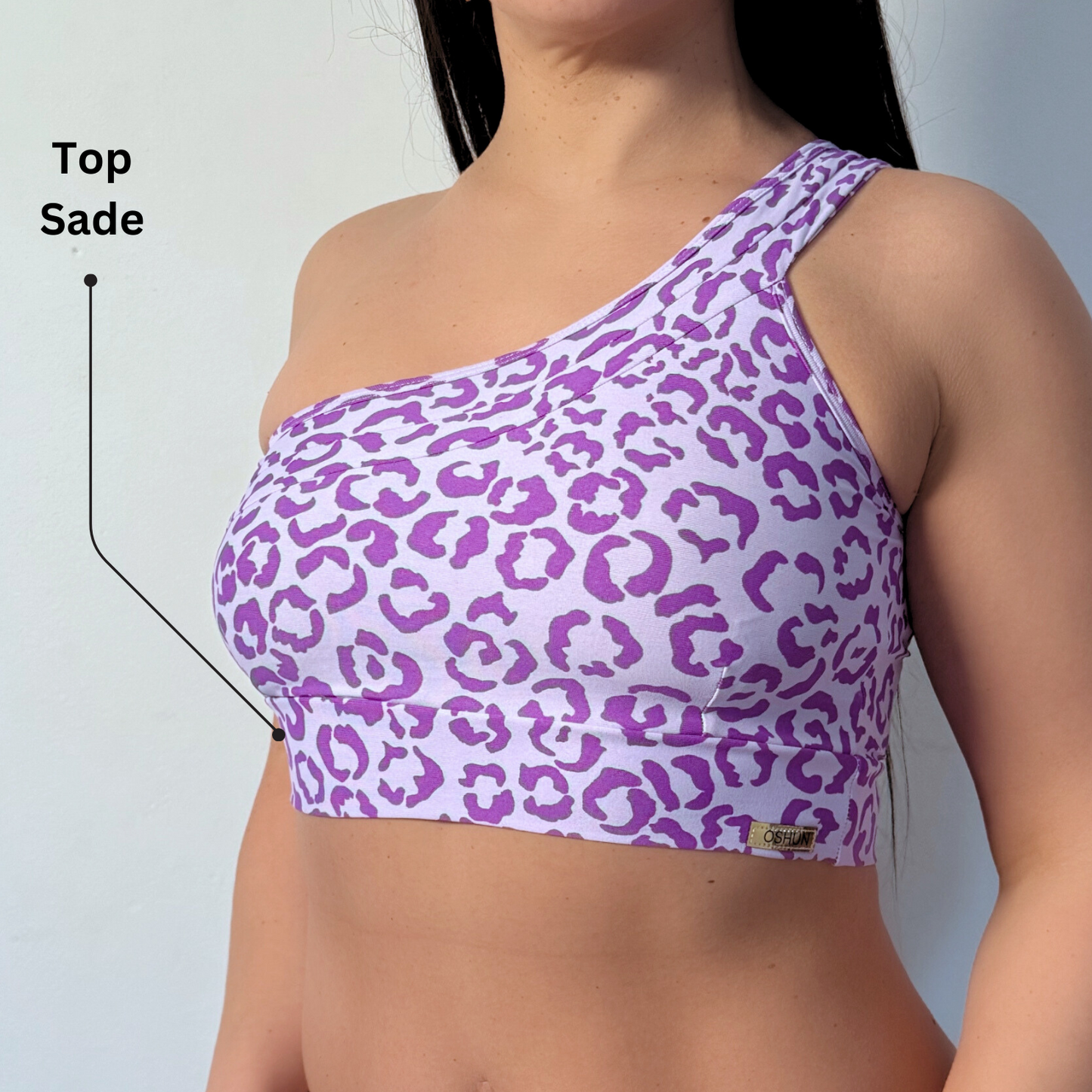Shorts V-Waist + Top of choice (Lavender Purple)