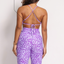 Shorts V-Waist + Top of choice (Lavender Purple)