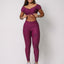 Leggings + Top of choice (Sangria Purple)