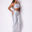 Leggings with Pockets + Top Ayo (Silver)