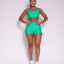 Shorts Scrunch + Top Anike (Seafoam Green)