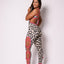 Long Bodysuit Scrunch Cutout (Big Jaguar)