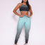 Leggings Scrunch + Top Ayo (Arctic Blue)