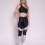 Leggings + Top Sade (Black/Silver)