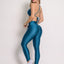 Leggings Scrunch + Top of choice (Olympic Blue)