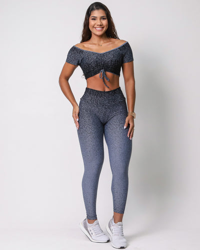 Leggings + Top of choice (Slate Grey)