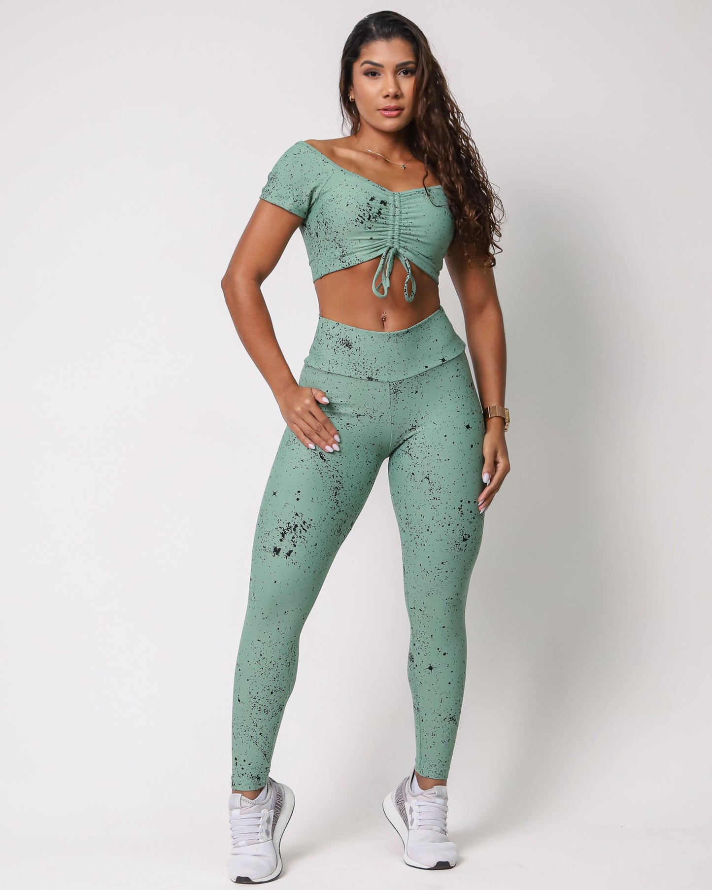 Leggings + Top Nifemi (Mint Green)