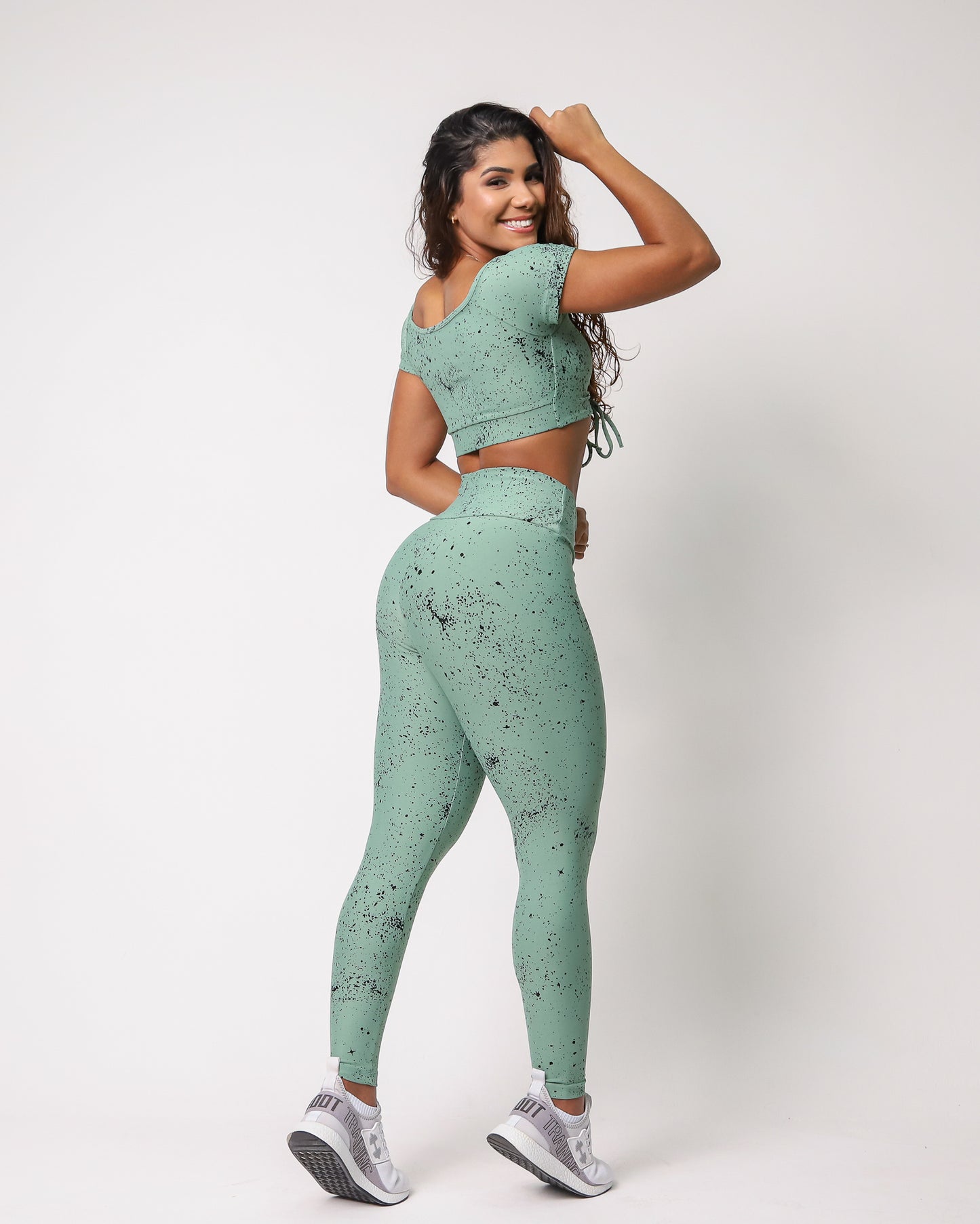 Leggings + Top Nifemi (Mint Green)