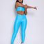 Leggings V-Waist + Top of choice (Baby Blue)