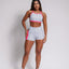 Shorts Polka + Top of choice (White/Black/Pink)