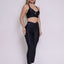 Leggings V-Waist + Top of choice (Black)