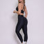 Leggings V-Waist + Top of choice (Black)