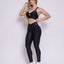 Leggings V-Waist + Top of choice (Black)