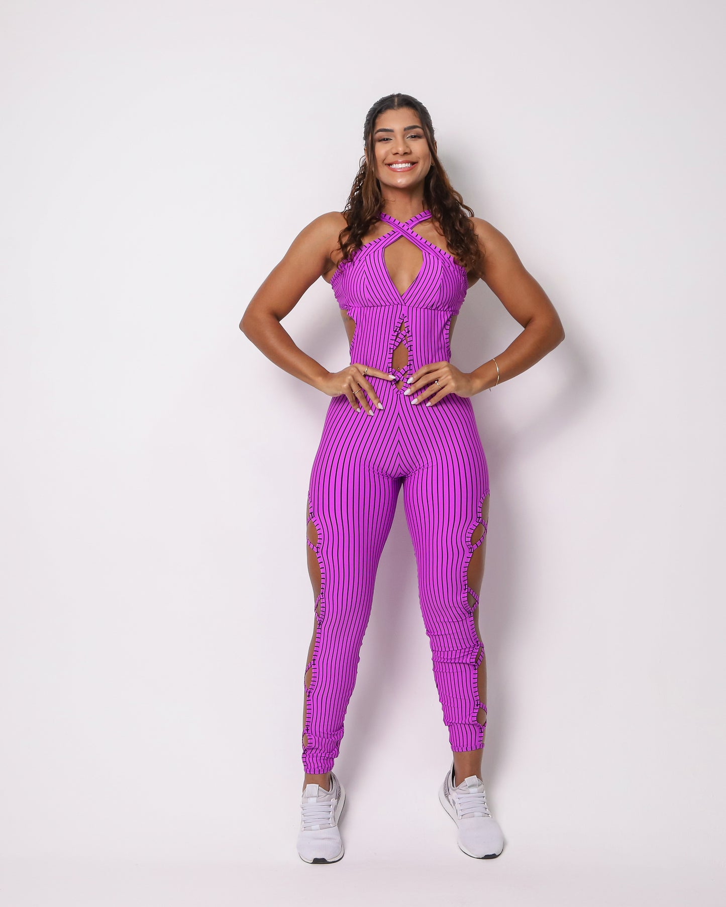 Long Bodysuit (Purple)