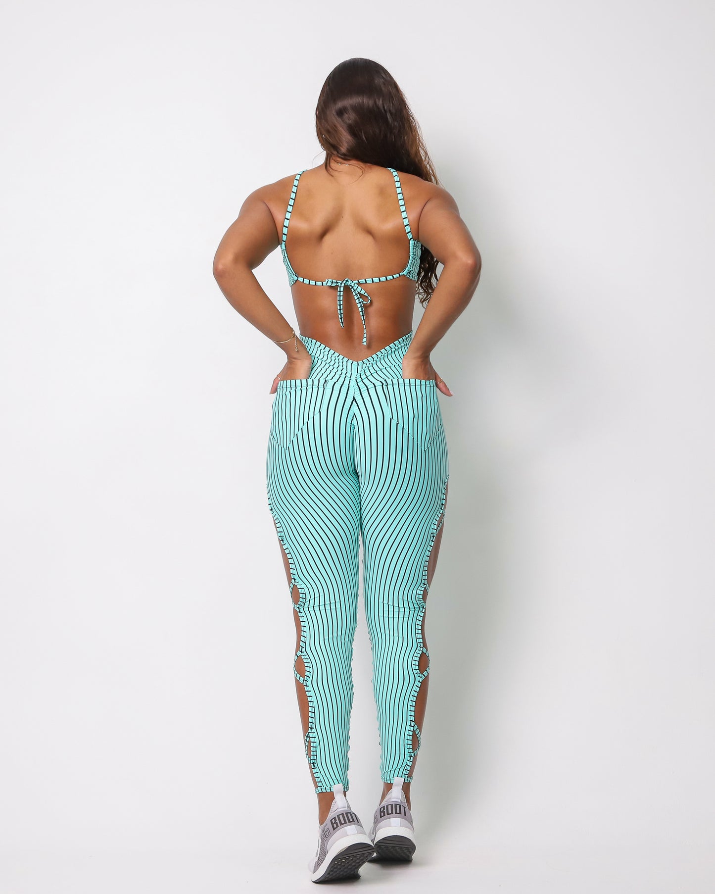 Long Bodysuit (Green Tea)