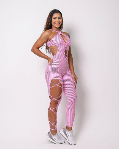 Long Bodysuit (Amaranth Pink)
