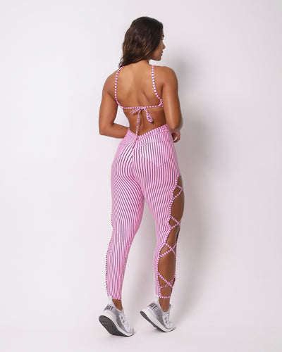 Long Bodysuit (Amaranth Pink)