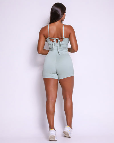 Short Bodysuit (Aloe Vera)